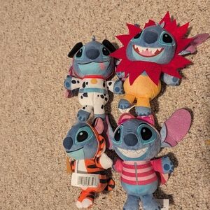 Stitch Dress Up Plush Set Of 4